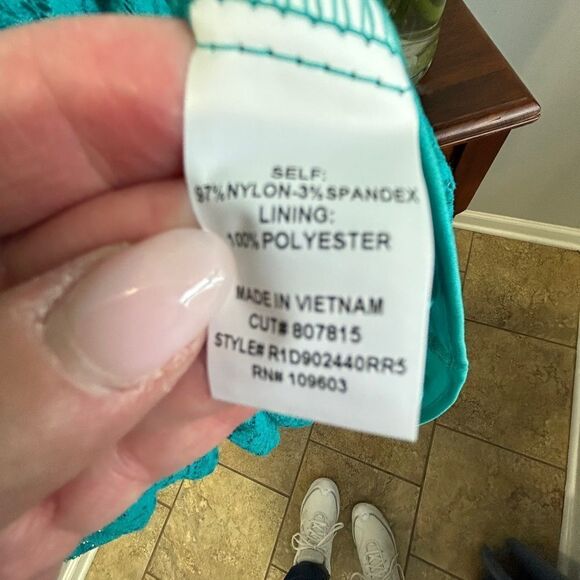 Rabbit Rabbit Rabbit Green Ruched Midi Dress - Picture 10 of 10